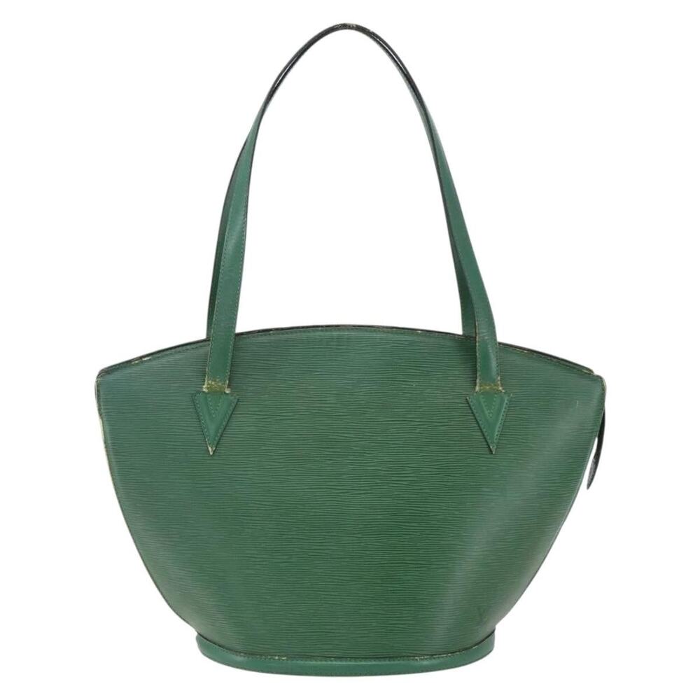 Louis Vuitton Epi Saint Jacques Shopping Shoulder Bag Green